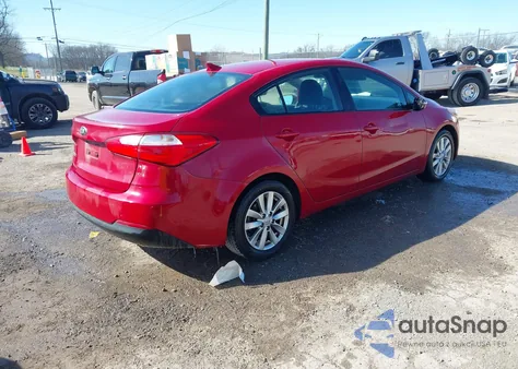 2015 Kia Forte Lx из США, поврежденный, VIN KNAFX4A66F5382012